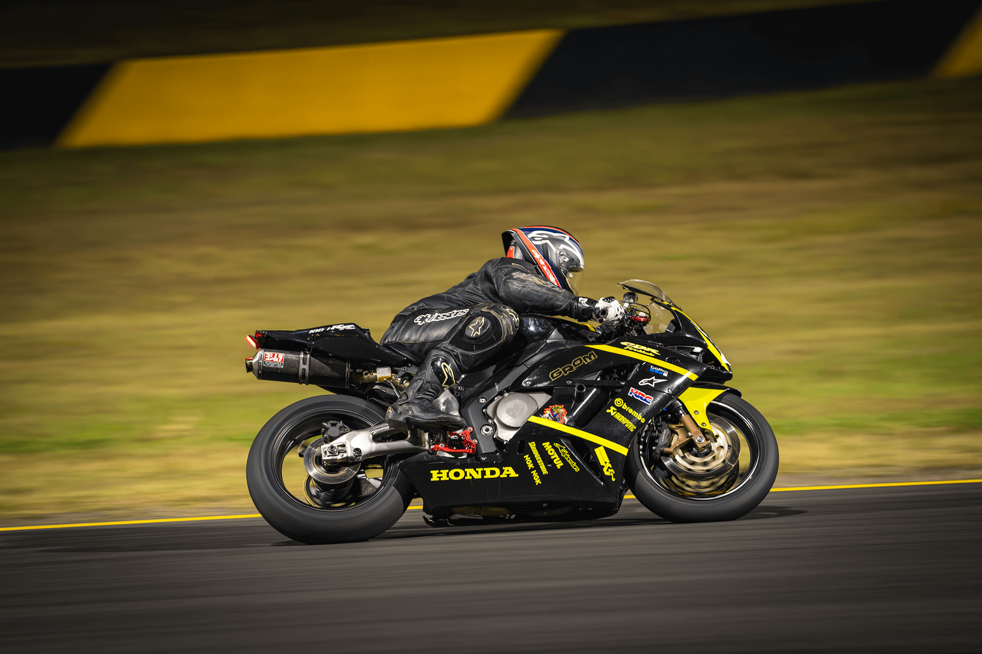 Racing under lights